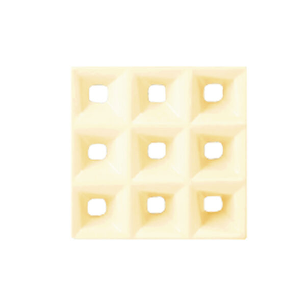 Mukura 20x20 Roster Diagrid Light Ivory