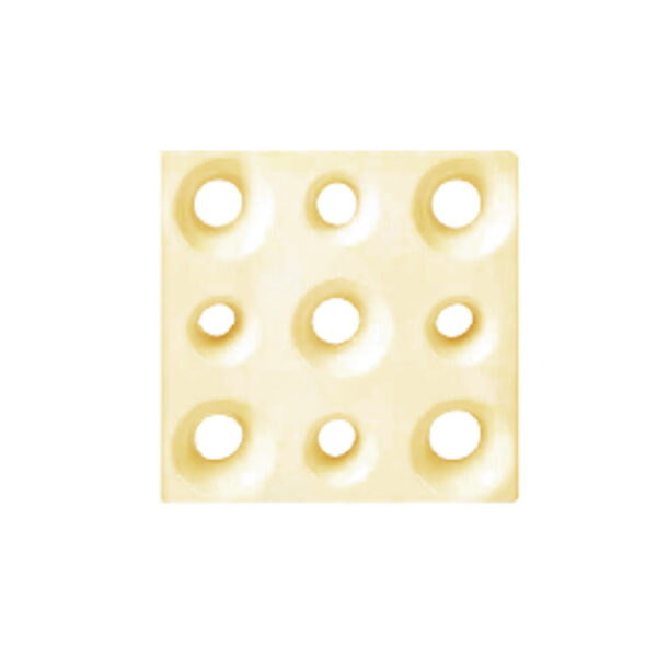 Mukura 20×20 Roster Pong Light Ivory