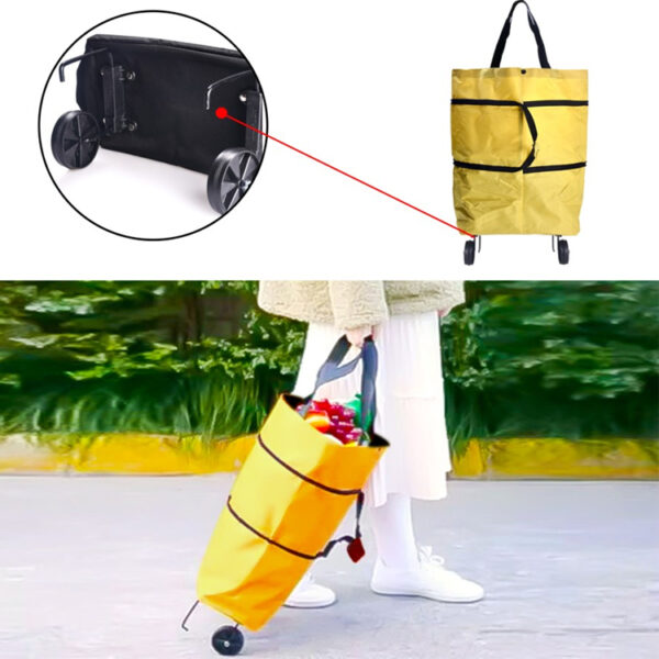 Kenmaster Tas Belanja Lipat Roda Serbaguna NM-107
