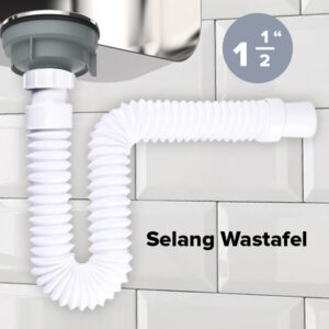 Kenmaster Selang BCP Cess 1,5 M IN / Selang Bak Cuci Piring