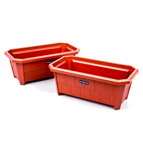 Lucky Star - Pot Bunga Segi PJ Modern