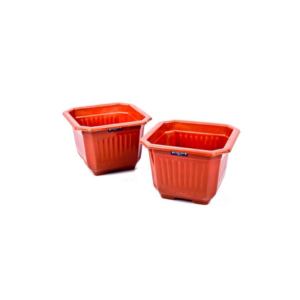 Lucky Star - Pot Bunga Segi