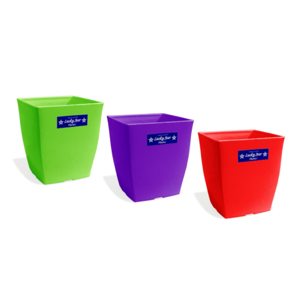 Lucky Star - Pot Bunga Segi Minimalis Japan - Image 5