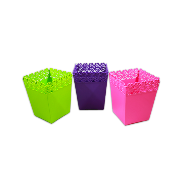 Lucky Star - Pot Bunga Segi Korea - Image 2