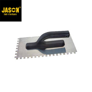 Jason Sendok Semen Persegi Stainless Gerigi 11"