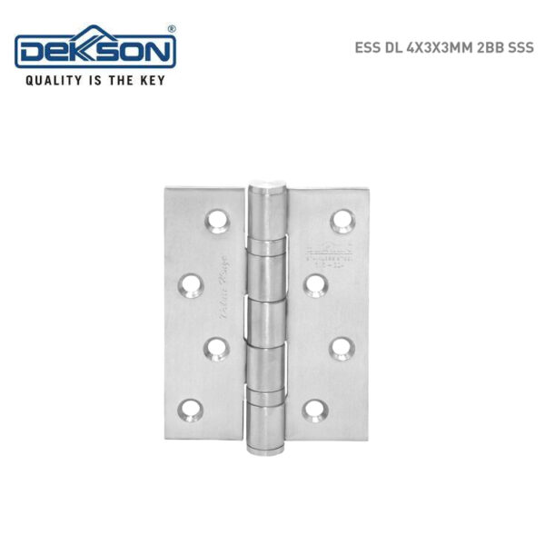 Dekkson Deluxe Hinge ESS DL 4x3x3MM 2BB SSS