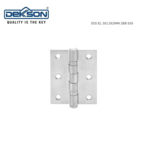 Dekkson Deluxe Hinge ESS DL 3x2.5x2MM 2BB SSS