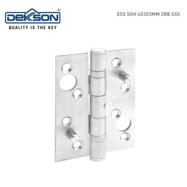 Dekkson Safe Guard Hinge ESS SGH 4x3x3MM 2BB SSS