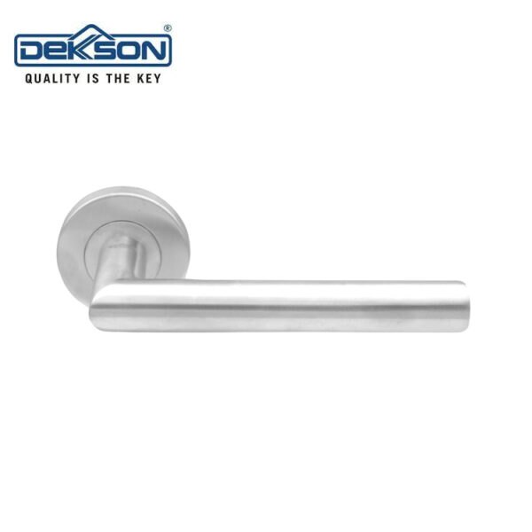 Dekkson Lever Handle Tube Rose LHTR 0003 SSS