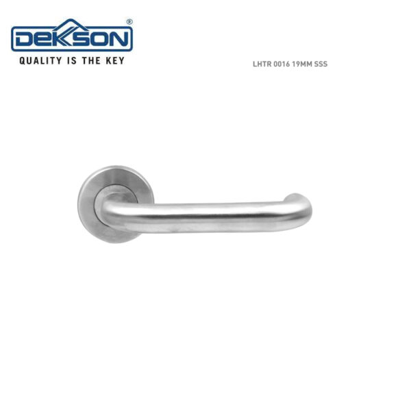 Dekkson Lever Handle Tube Rose LHTR 0016 19 MM SSS