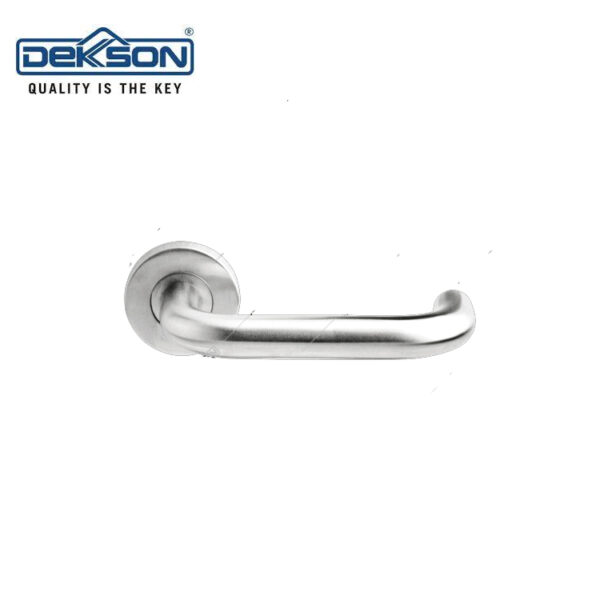 Lever Handle Solid Rose LHSR 0016 22MM SSS