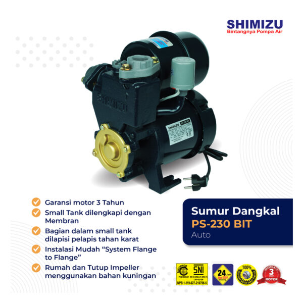Shimizu Pompa PS-230 BIT