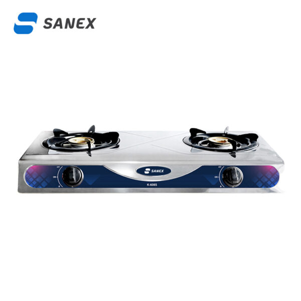 Sanex Kompor Stainless 2 Tungku K-608 S
